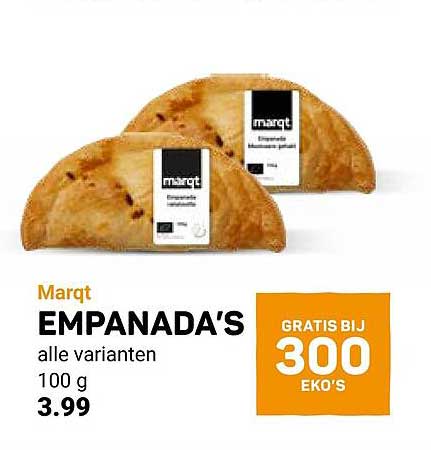 EMPANADA'S alle varianten 100 g