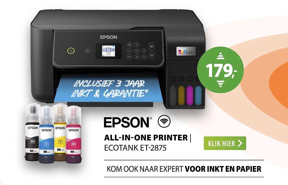 EPSON ALL-IN-ONE PRINTER ECOTANK ET-2875
