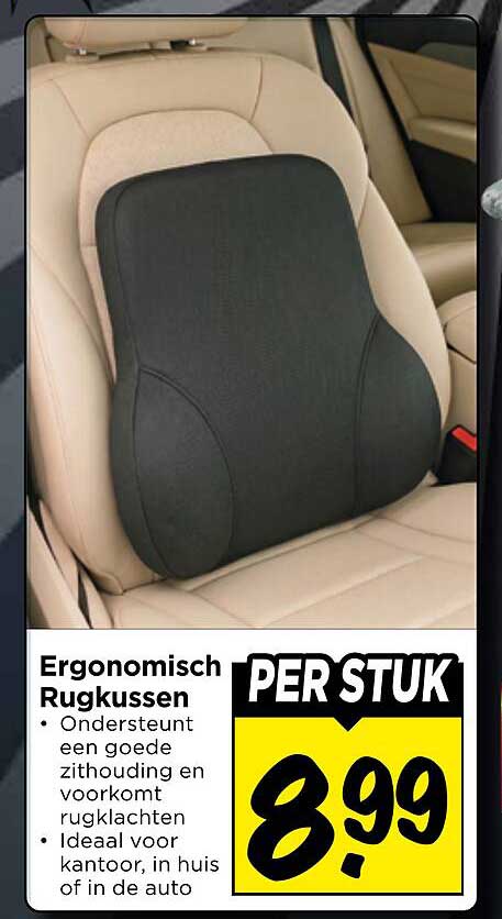 Ergonomisch Rugkussen PER STUK