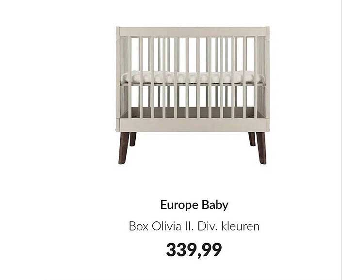 Europe Baby Box Olivia II. Div. kleuren