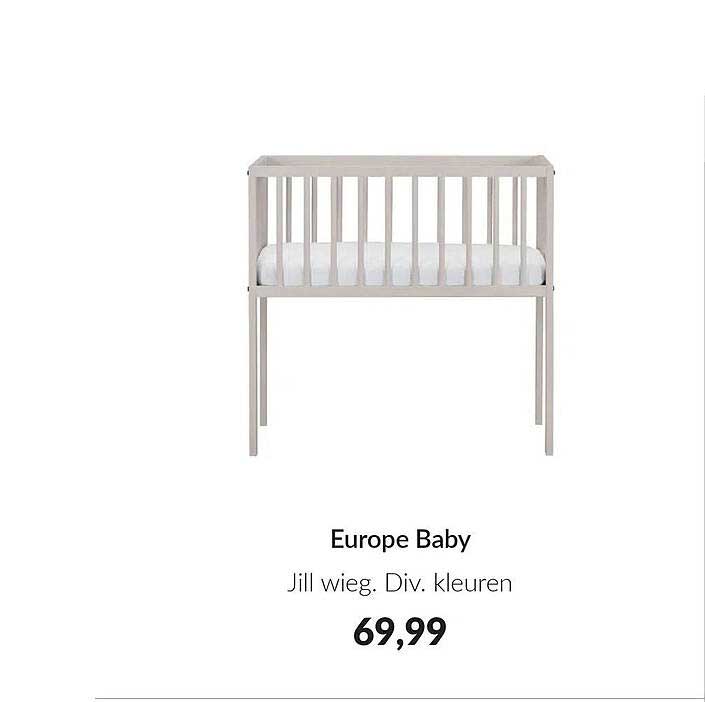 Europe Baby Jill wieg. Div. kleuren