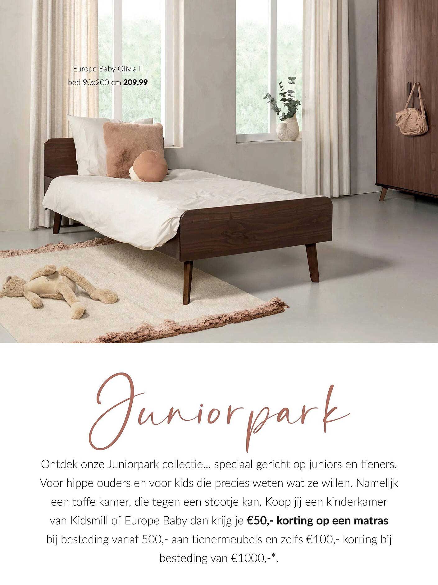 Europe Baby Olivia II bed 90x200 cm