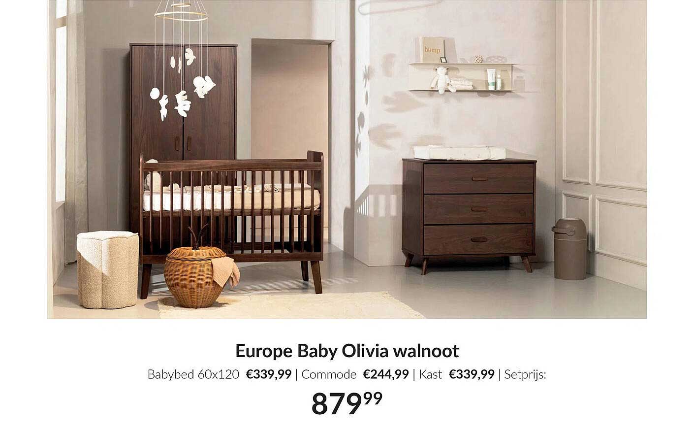 Europe Baby Olivia walnoot