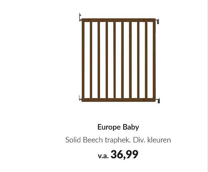 Europe Baby Solid Beech traphek. Div. kleuren