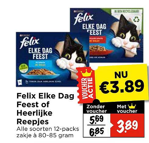 Felix Elke Dag Feest of Heerlijke Reepjes