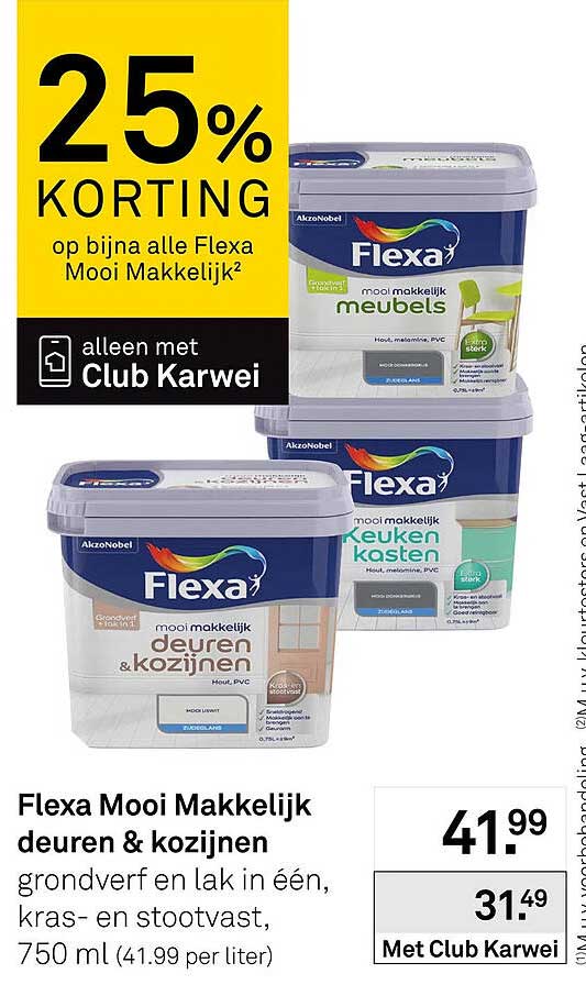 Flexa Mooi Makkelijk deuren & kozijnen