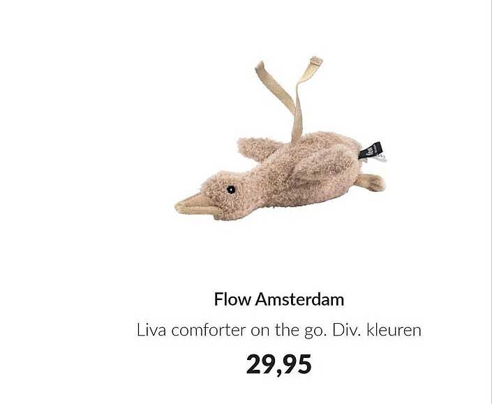 Flow Amsterdam Liva comforter on the go. Div. kleuren