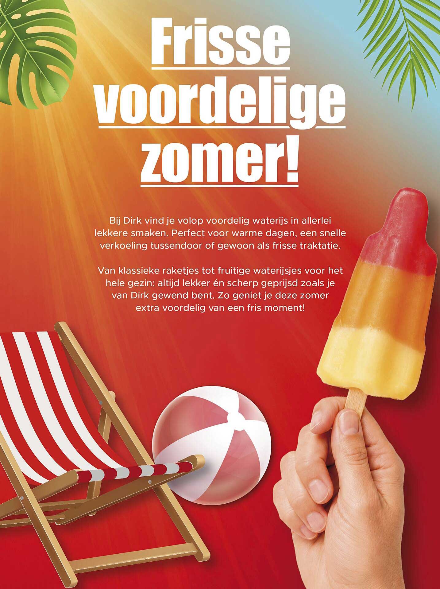 Frisse voordelige zomer!