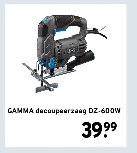GAMMA decoupeerzaag DZ-600W
