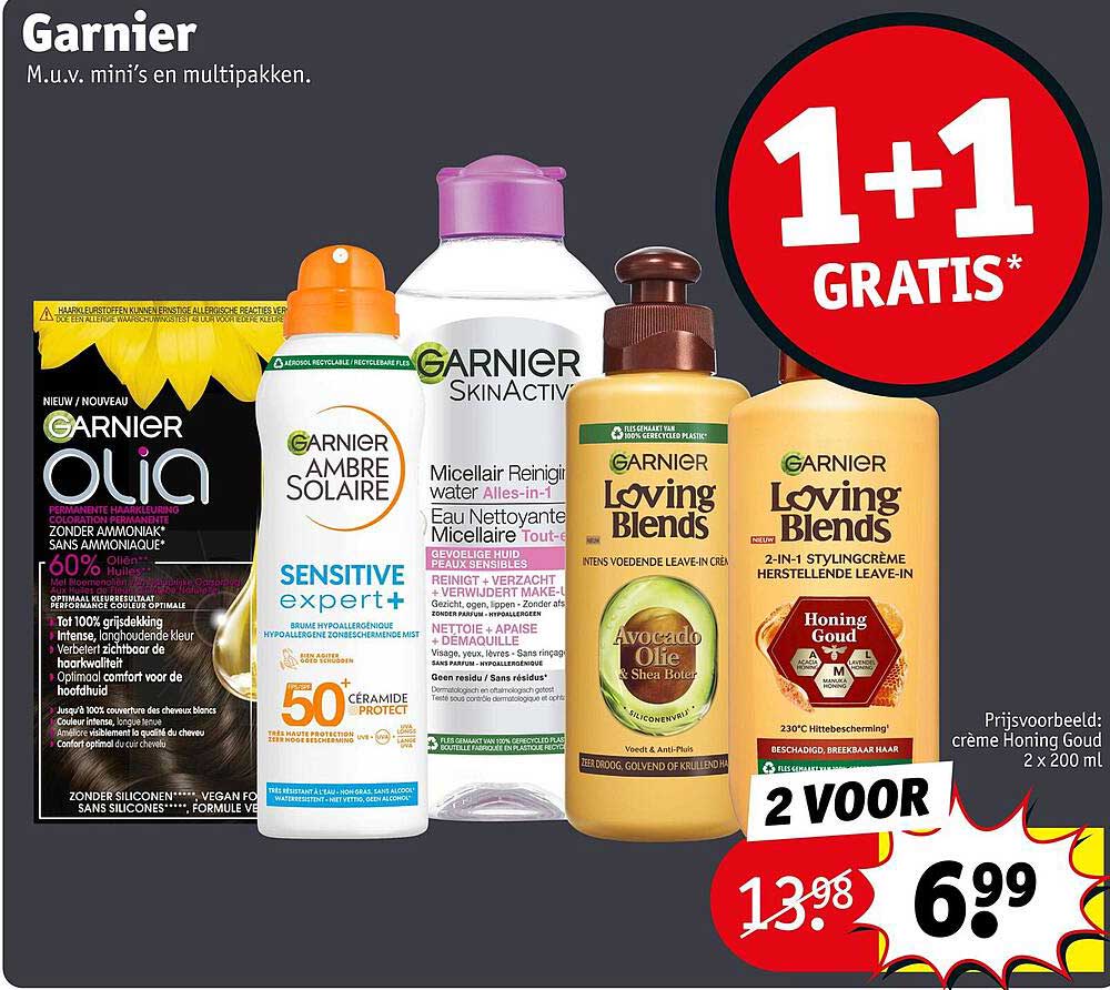 Garnier 1+1 gratis