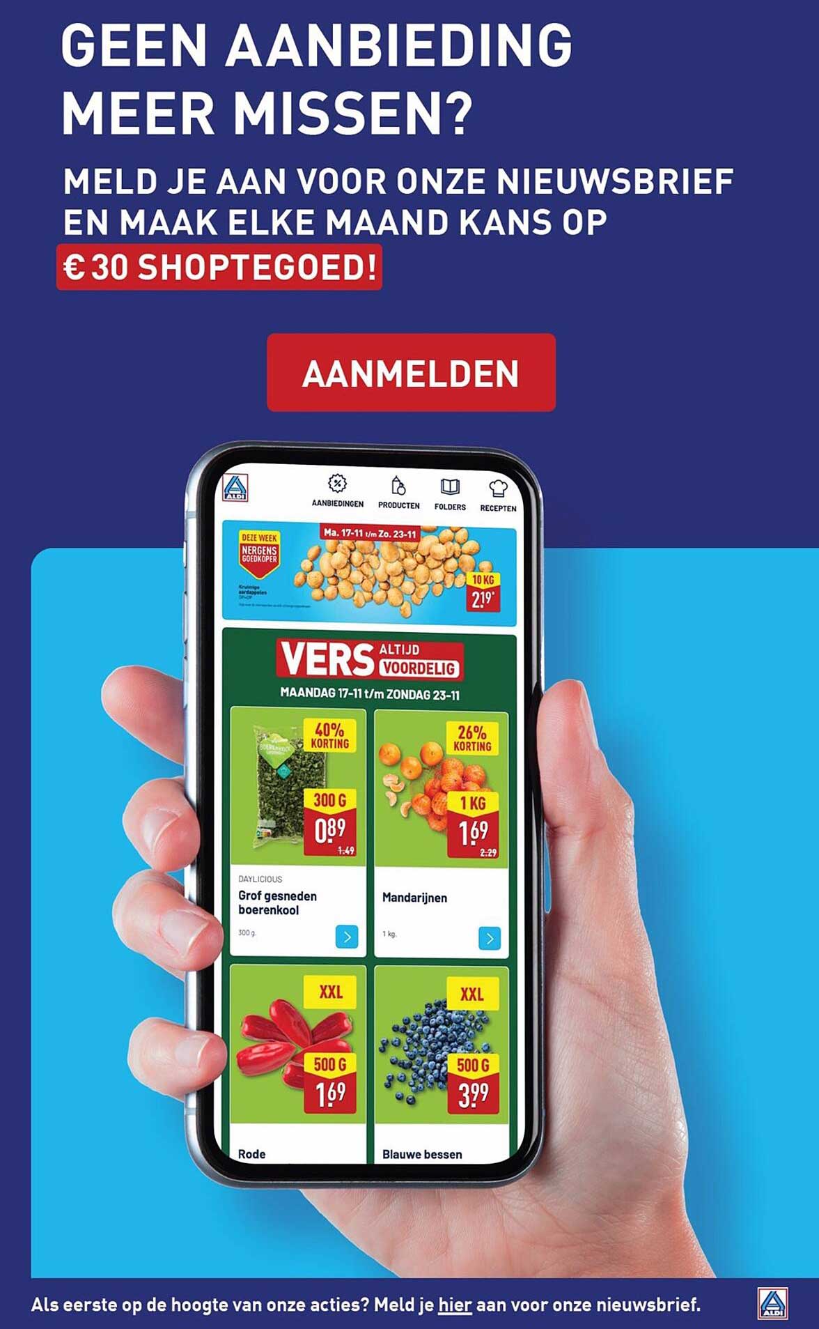 GEEN AANBIEDING MEER MISSEN?