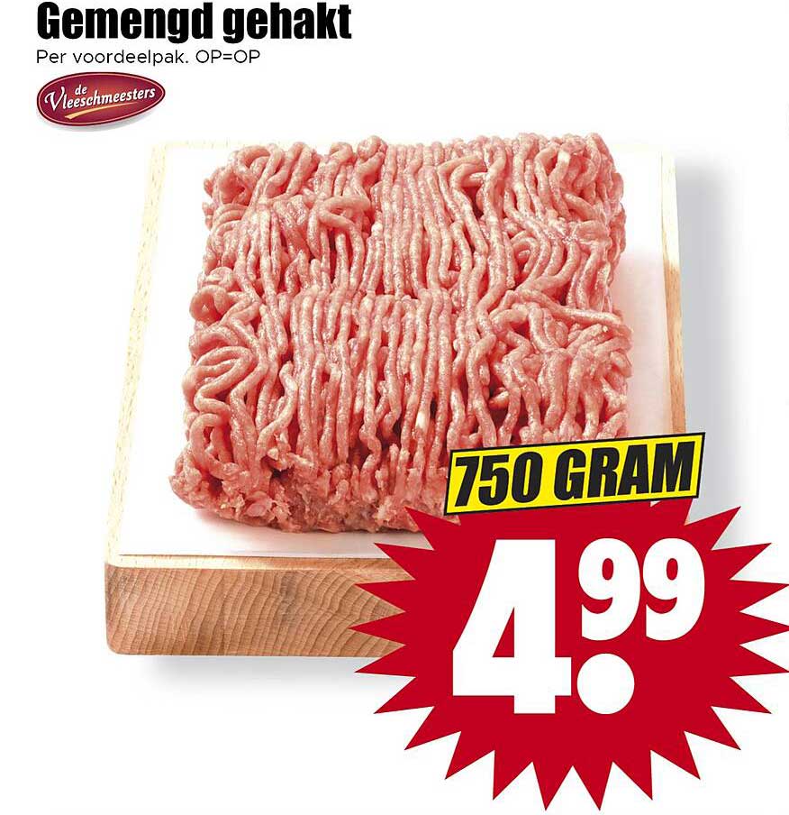 Gemengd gehakt