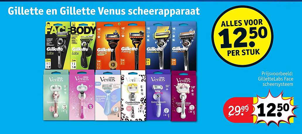 Gillette en Gillette Venus scheerapparaat