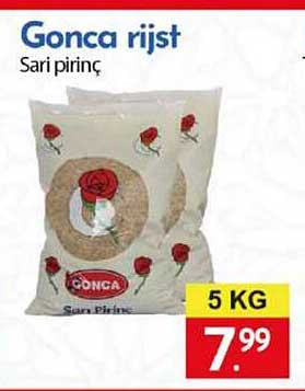 Gonca rijst Sari pirinç