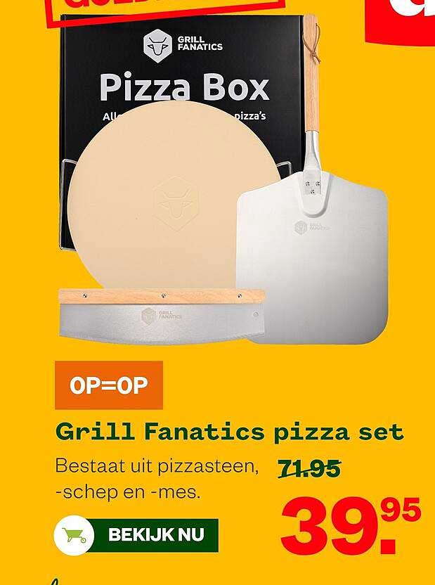 Grill Fanatics pizza set OP=OP