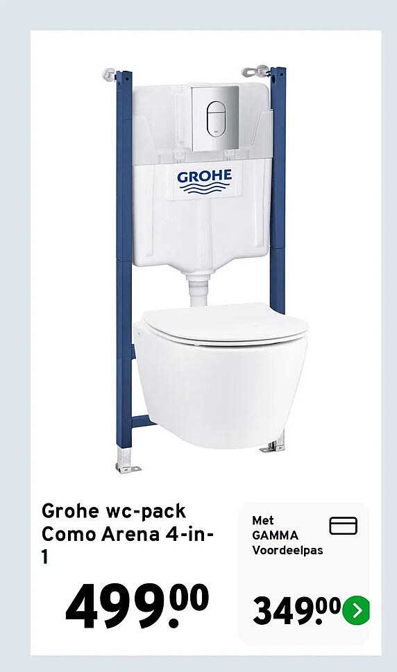 Grohe wc-pack Como Arena 4-in-1