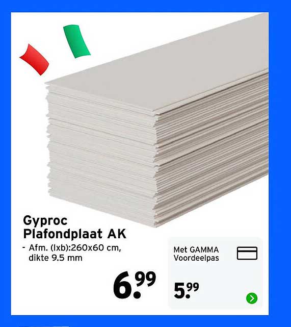 Gyproc Plafondplaat AK