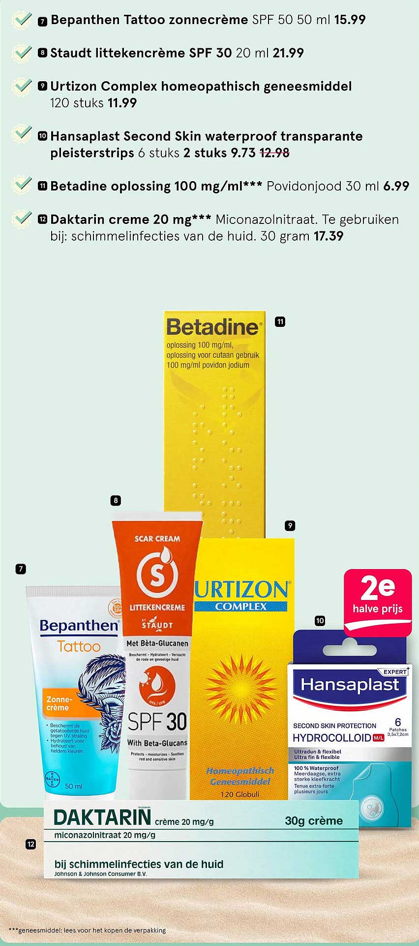 Hansaplast Second Skin waterproof transparante pleisterstrips 2e halve prijs