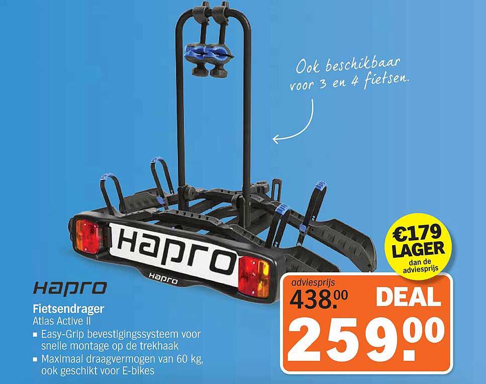 Hapro Fietsendrager Atlas Active II
