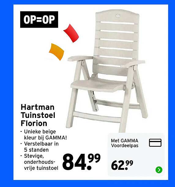 Hartman Tuinstoel Florion