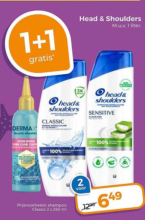 Head & Shoulders 1+1 gratis