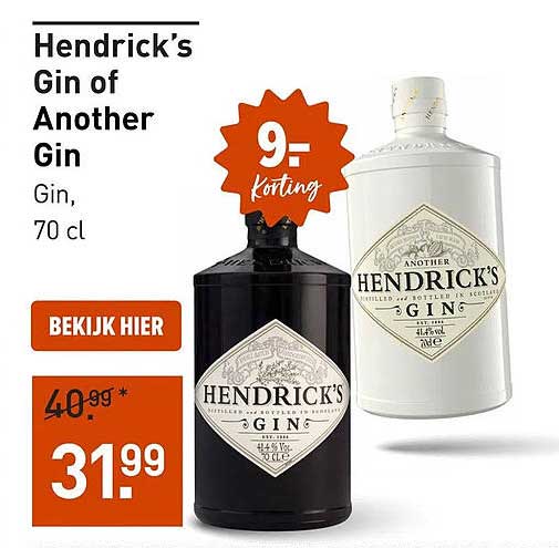 Hendrick's Gin of Another Gin
