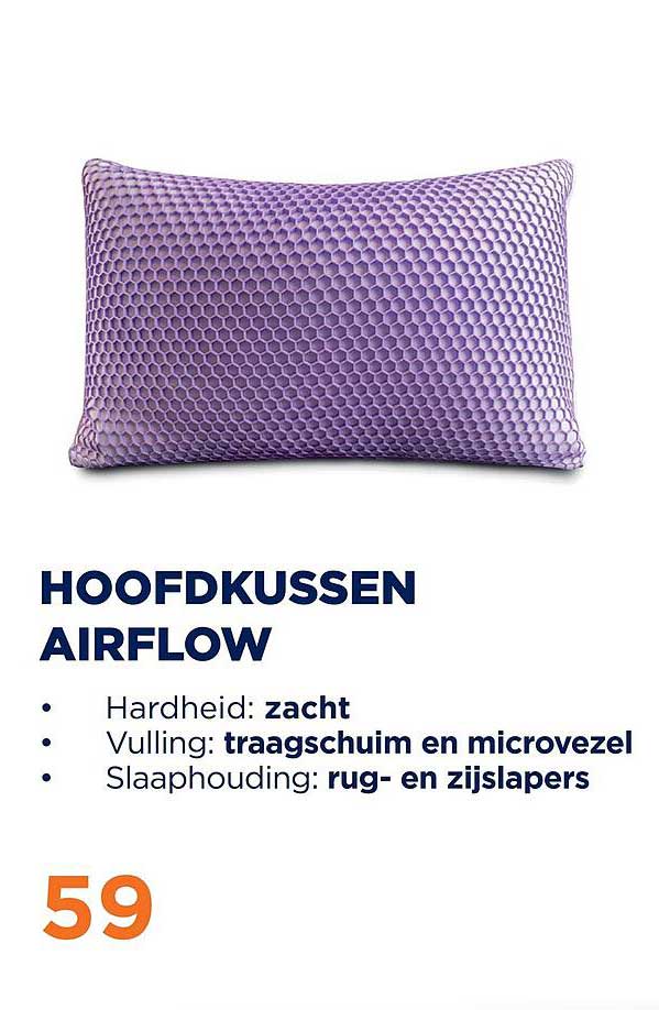 Hoofdkussen Airflow