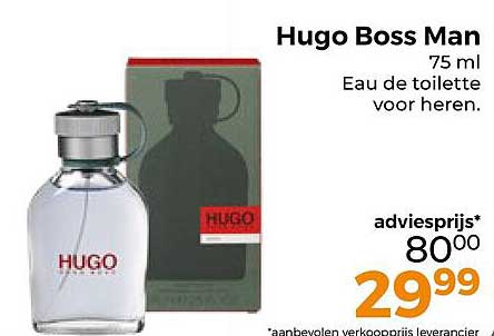 Hugo Boss Man 75 ml Eau de toilette voor heren.