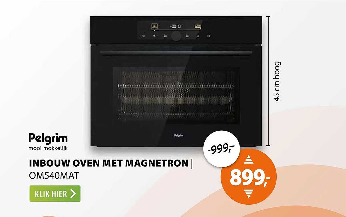 INBOUW OVEN MET MAGNETRON | OM540MAT