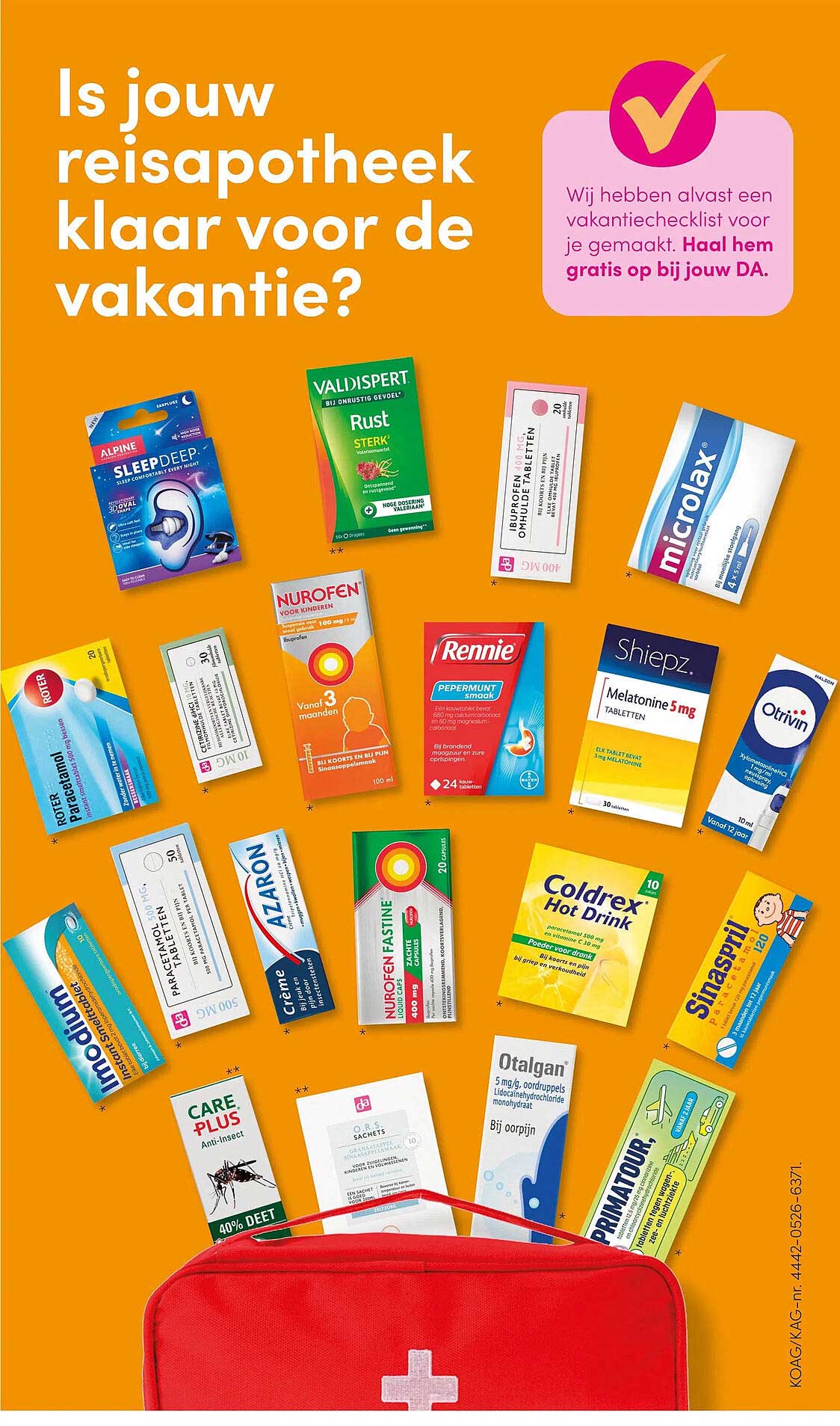 Is jouw reisapotheek klaar voor de vakantie?