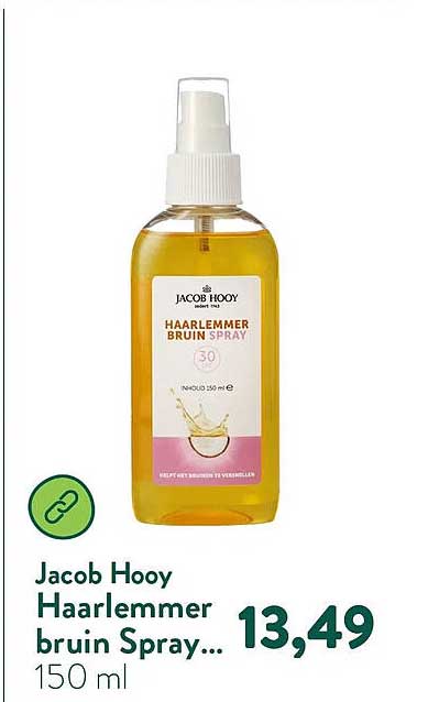 Jacob Hooy Haarlemmer bruin Spray...