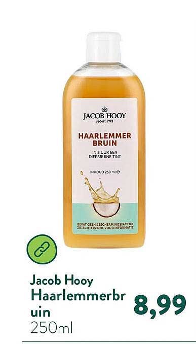 Jacob Hooy Haarlemmerbruin 250ml