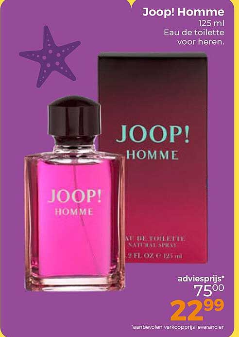 Joop! Homme 125 ml Eau de toilette voor heren