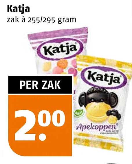 Katja zak à 255/295 gram