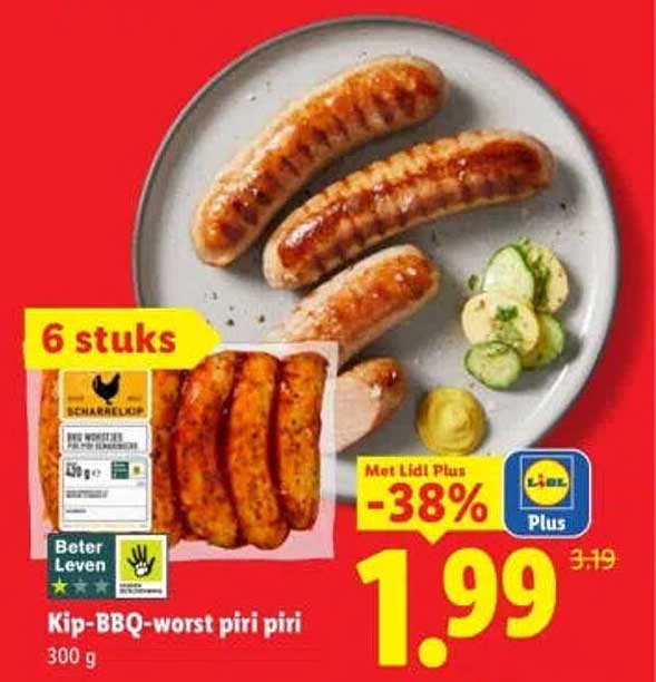 Kip-BBQ-worst piri piri