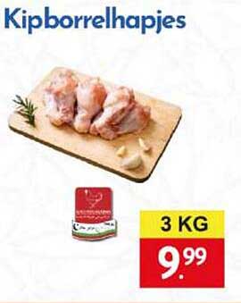 Kipborrelhapjes