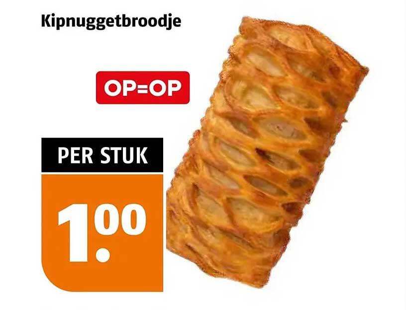 Kipnuggetbroodje OP=OP