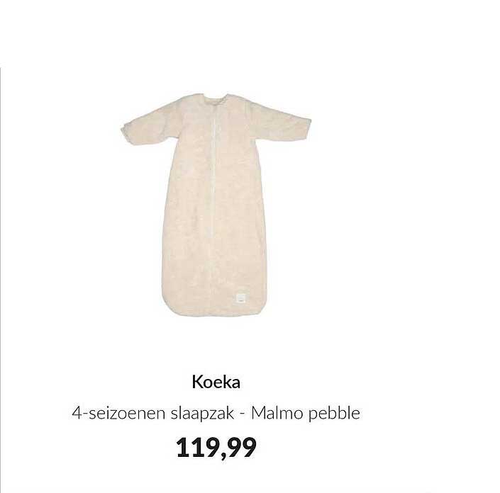 Koeka 4-seizoenen slaapzak - Malmo pebble
