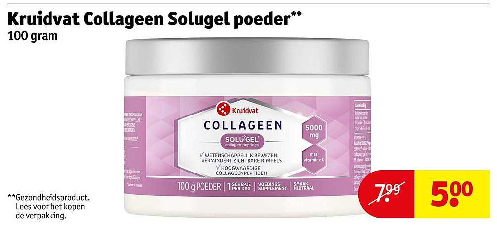Kruidvat Collageen Solugel poeder**