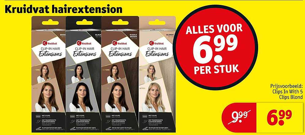 Kruidvat hairextension