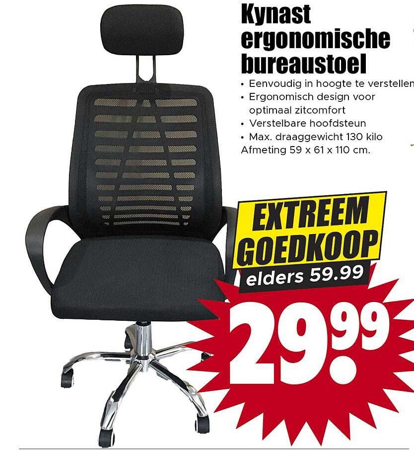 Kynast ergonomische bureaustoel