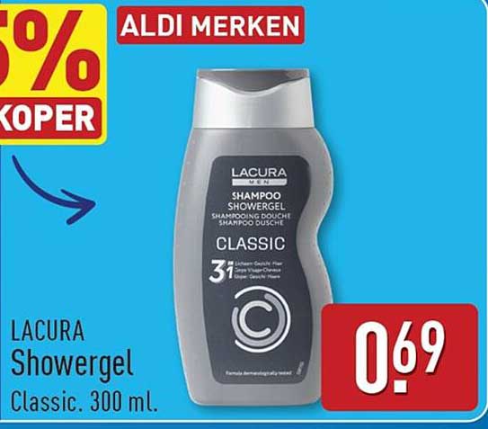 LACURA Showergel Classic. 300 ml.