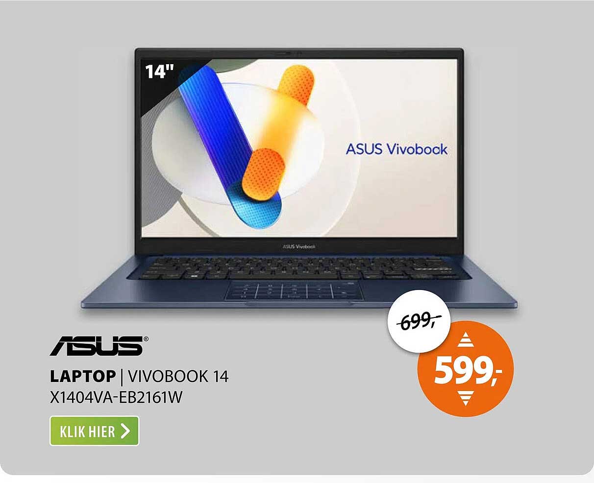 LAPTOP | VIVOBOOK 14 X1404VA-EB2161W