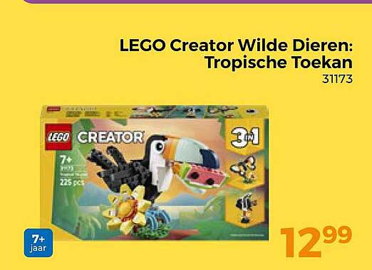 LEGO Creator Wilde Dieren: Tropische Toekan 31173