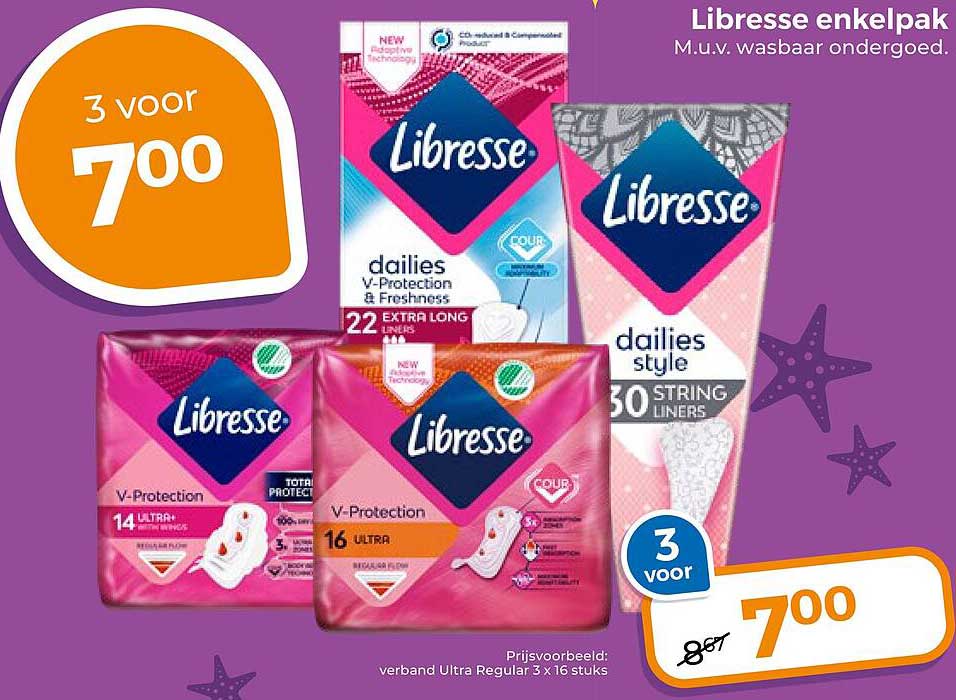 Libresse enkelpak