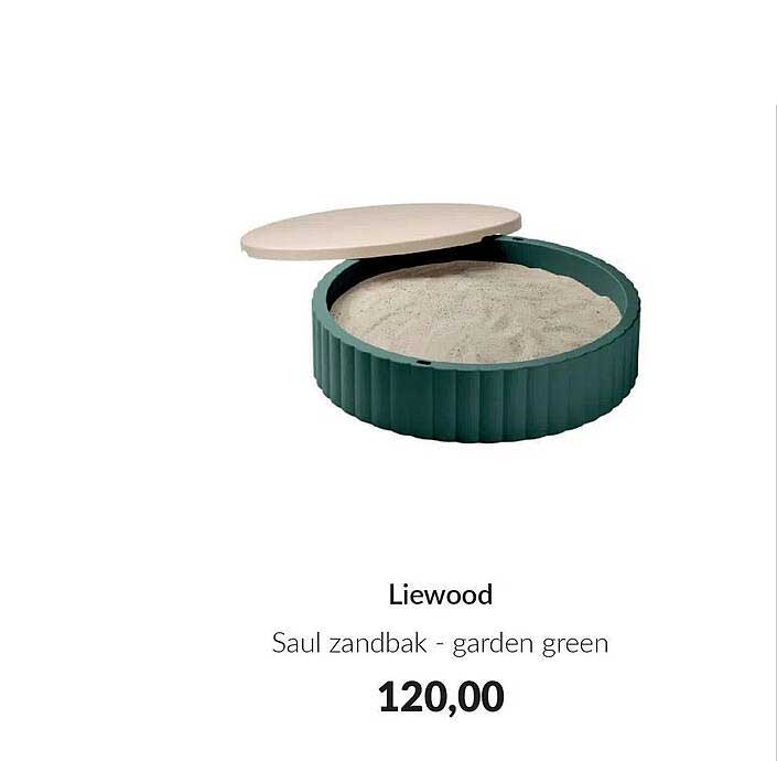 Liewood Saul zandbak - garden green