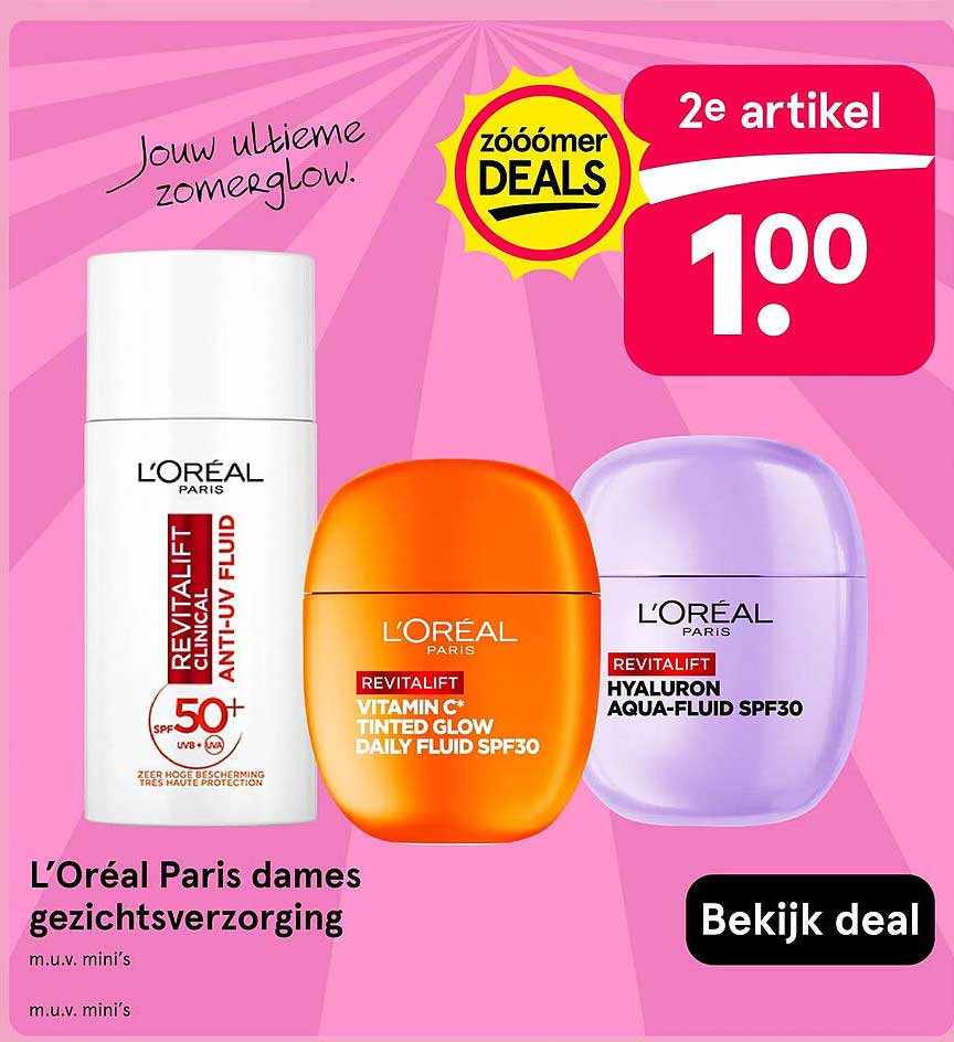 L’Oréal Paris dames gezichtsverzorging 2e artikel 1.00