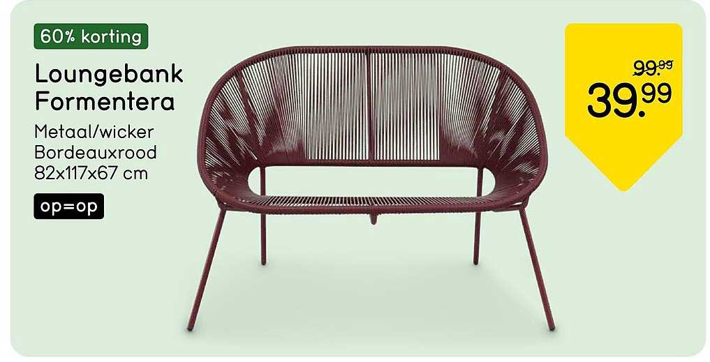 Loungebank Formentera