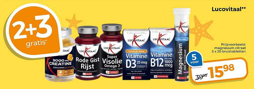 Lucovitaal 2+3 gratis
