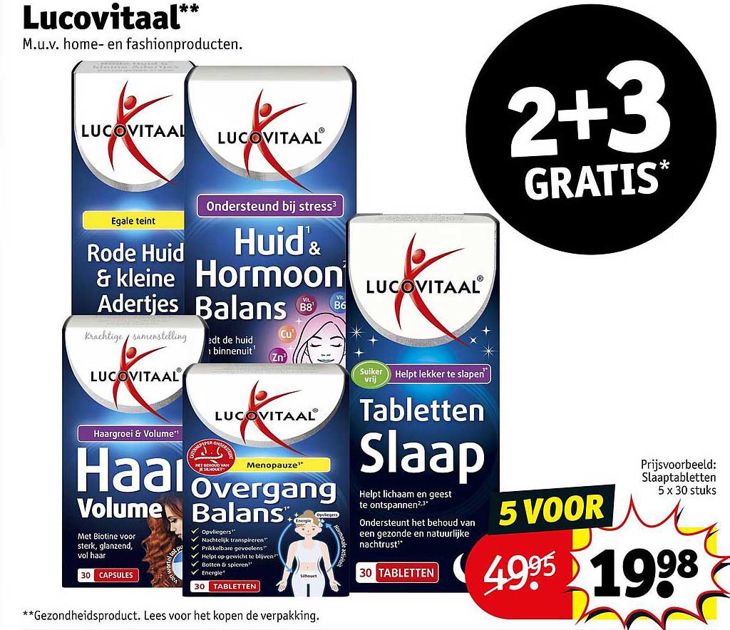 Lucovitaal 2+3 GRATIS*